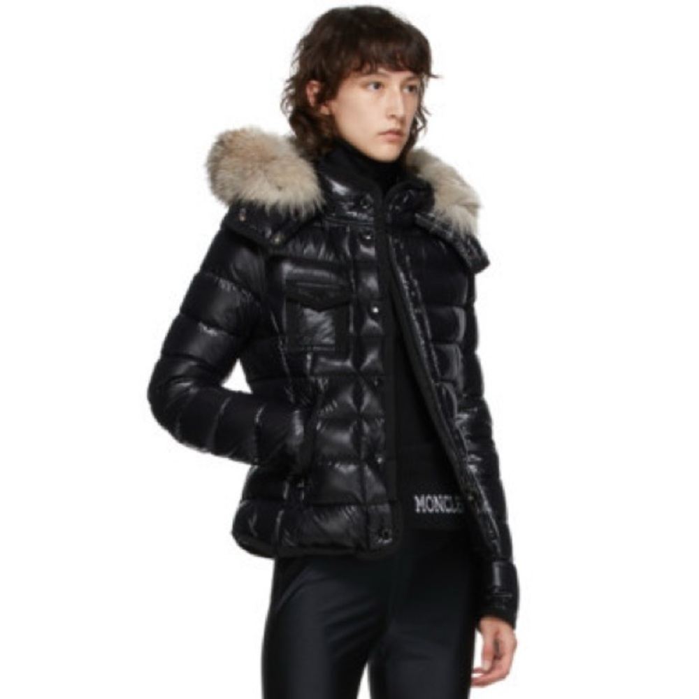 Like New Moncler Armoise Black Puffer Jacket Size 2